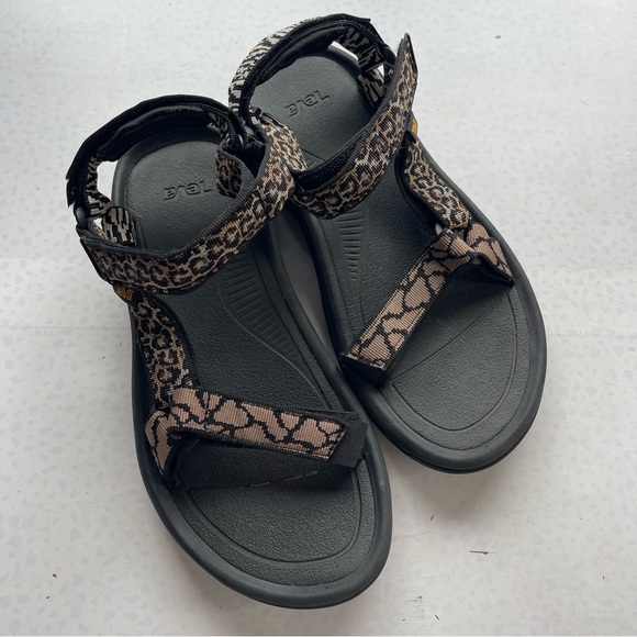 TEVA Hurricane XLT2 Animal Print Sandals Size 9 - Picture 2 of 5